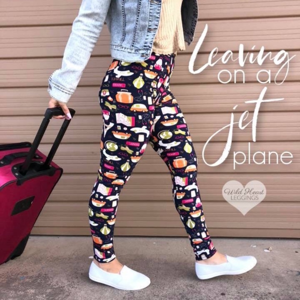 Travel Graphic Leggings